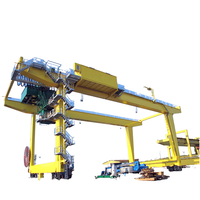 Grue portique à double poutre de type MG-U de marque WeiHua, célèbre, montée sur rail, de 30 à 100 tonnes, avec chariot électrique, moteur et engrenages