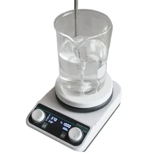 Magnetic Stirrer With Heating Plate Countertops Magnetic Stirrers Bars Temperature-controlled Hot-plate Magnetic Stirrer