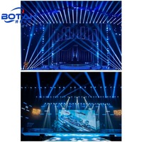 BOTAI 9x40W Ultra-Compact Alligator LED Barre Mobile Modulaire Pixel Base 18kg Léger DMX512 RGBW CE/RoHS Certifié pour DJ