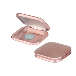 定制金属粉盒高端化妆品铝加工服务塑料空镜粉末腮红紧凑型外壳