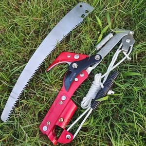 Sécateur manuel à poulie pour la taille des fruits en hauteur, en acier inoxydable rouge, modèle Mountain Wisteria - Product Image 5