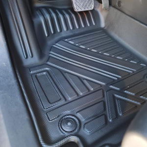 Alfombrillas de Coche de Alta Calidad, Ecológicas, 3D, TPE, de Lujo, Negras, de 3.5mm de Grosor, Juego Completo, Impermeables, para Chevrolet Equinox/GMC Terrain - Product Image 1