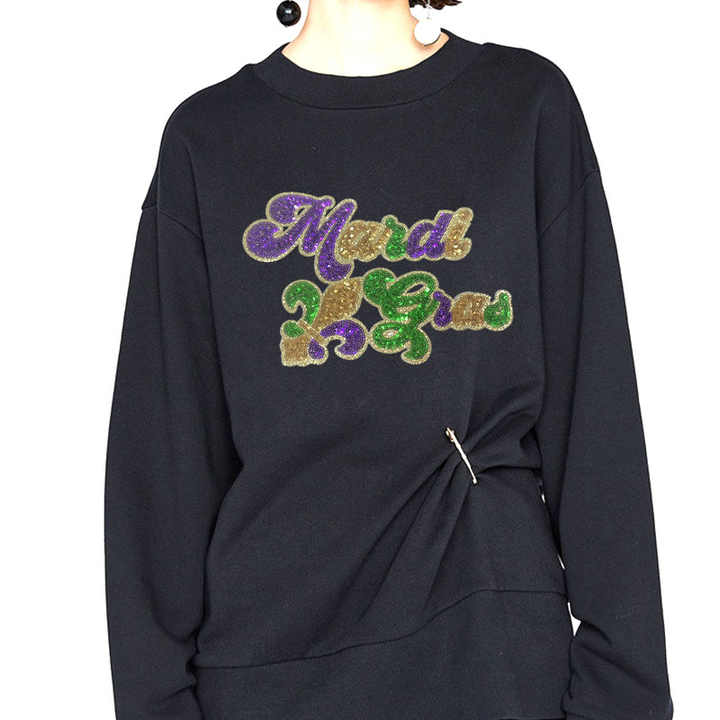 mardi gras iron on patches near me