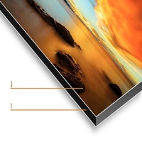 Panel Compuesto de Aluminio Alucobond de 3mm 4mm, Lámina ACP ACM para Paredes Exteriores, Señalización Vial, Tablero Publicitario, Gran Venta