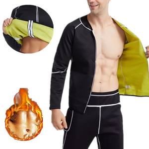 Traje de Yoga Ajustado de Manga Larga Transpirable de Spandex/Poliéster para Hombre y Mujer, Traje de Sauna, Hanfu, Deportivo, Moldeador del Cuerpo - Product Image 2