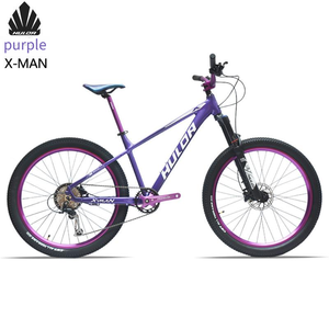 Vélo de montagne HULDABIKE 2025 en alliage d'aluminium tout-terrain <span class=keywords><strong>26</strong></span> <span class=keywords><strong>pouces</strong></span>, transmission 9 vitesses, freins à disque avant/arrière, fourche à air, pour hommes et femmes - Product Image 1