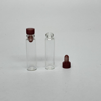 Botol Minyak Esensial Kaca Mini 1ml 2ml, Botol Parfum Kaca, Botol Tes Parfum, Dapat Membayar Lewat PayPal