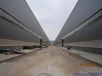 Entrepôt à structure métallique préfabriquée, bâtiment de stockage industriel personnalisé, hangar en structure métallique