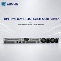 Serveur de centre de données d'entreprise HPE ProLiant DL360 Gen11 P72994-005 Intel Xeon 6530 128 Go de RAM, vente chaude