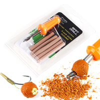Outil de poinçonnage et bâton de liège pour appâts de pêche à la carpe en acier inoxydable 4/6/8 mm, accessoires de pêche