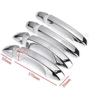 Ensemble de garnitures de poignées de porte latérales pour Skoda A7/ VW Golf MK7 2014-2018/ Golf 8 2020-2021/MK7.5 2018-2020/ Golf 6 MK6 2009-2012 - Product Image 4