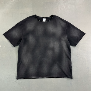 Camiseta YUKAIHE Vintage de 245 g/m², 100 % Algodón de Bambú, Lavado Ácido, Logotipo Personalizado, Talla Grande, Lavada a la Piedra para <span class=keywords><strong>Hombre</strong></span> - Product Image 4