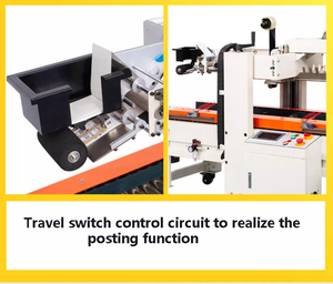Box Sealing and <b>Labeling</b> <b>Machine</b> for Small Carton Parcels - Product Image 5