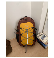 Sac à dos de sport d'extérieur OEM/ODM avec fermeture éclair, couleur unie, pour jeunes, campus, décontracté, voyage, randonnée, 20-37L, unisexe, en feutre non tissé et PVC
