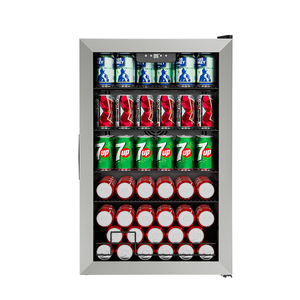 Enfriador de Vino Profesional de Acero Inoxidable de 30 Botellas y 96L con Temperatura Constante para Uso en Hoteles, Independiente - Product Image 4