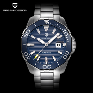 Montre mécanique sportive pour homme Pagani Design, best-seller, boîtier en acier inoxydable, étanche, aiguilles lumineuses, affichage de la date - Product Image 6