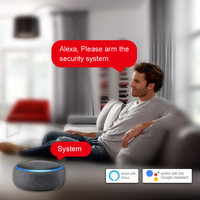 Plateforme de surveillance des protocoles SDK MQTT TCP-IP, système d'alarme de sécurité anti-intrusion domestique 4G WIFI GSM SMS avec écran tactile IPS 7 pouces