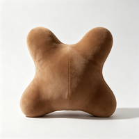 Coussin de soutien lombaire en mousse à mémoire de forme OEM, motifs Otter, Corgi, Lapin, couleur et logo personnalisables, échantillon disponible, coussin de dossier de chaise, vente en gros