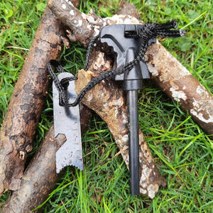 Allume-feu papillon de grande taille en alliage de magnésium, outil de survie pour le camping en plein air, bâton d'allumage portable avec règle et ouvre-bouteille - Product Image 3