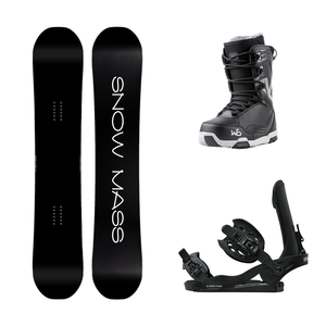 Set de Snowboard y Esquí, Snowboard de Estilo Libre con Núcleo de Madera para Adultos, Hombres y Mujeres, Kit de Snowboard Universal de Invierno - Product Image 1