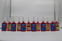 FM40 E-ASIA 243 Colle anaérobie pour verrous de filetage, adhésif instantané, silicone transparent, flacon de 10 ml pour la construction et la menuiserie