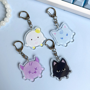 Spot Aespa Japan FM Flash <b>Anime</b> PVC Acrylic <b>Keychain</b> Pendant with Star Surrounding-Fashion Trend Souvenir - Product Image 2