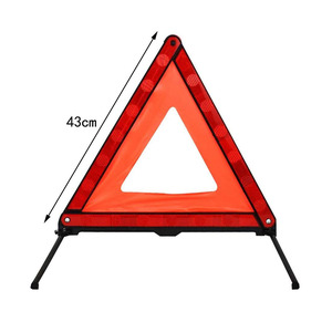 Có thể gập lại khẩn cấp phản xạ bên đường nguy hiểm dấu tam giác với trường hợp lưu trữ - Product Image 2