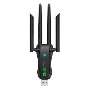 Adaptador AX900 <span class=keywords><strong>USB</strong></span> WiFi 6 BT 5.4 de Doble Banda 2.4G y 5GHz, 4 Antenas, Tarjeta de Red de 900Mbps, Receptor Inalámbrico, Sin Controladores, Dongle 2 en 1 - Product Image 2