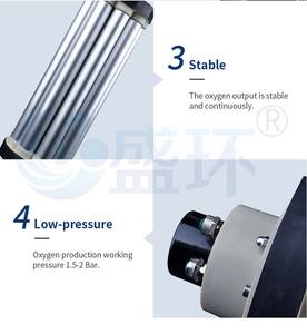 Système d'oxygène 5L 7L 10L 15L, générateur d'oxygène médical PSA 12 tours, pureté 93% - Product Image 3