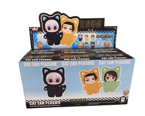 Figurines d'action d'anime authentiques, peluches, 6 pièces, boîtes aveugles originales, collection de boîtes aveugles d'oreille - Product Image 1