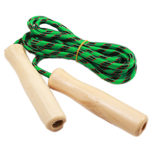 Nhà Máy Trực Tiếp Cổ Điển Thủ Công Bằng Gỗ Xử Lý Trọng Lượng Nặng Có Thể Điều Chỉnh Nhảy Dây Đặt Trọng Nhảy Bỏ Nhảy Dây - Product Image 1