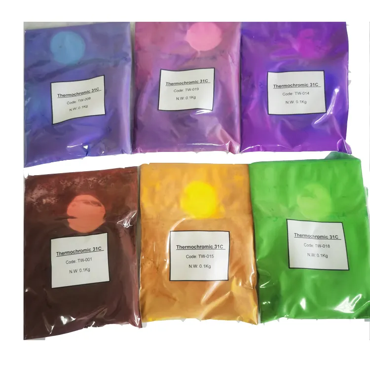 Pigmento termocromico colorante termocromico sensibile alla temperatura del pigmento termocromico
