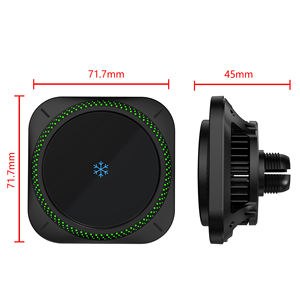 Ensemble cadeau d'entreprise ventilateur de refroidissement Peltier refroidisseur radiateur Cargador Inalmbrico Magntico Para Auto voiture support de chargeur sans fil personnalisé - Product Image 5