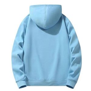 Sweat à capuche épais et chaud en molleton 100 % coton 400 GSM de haute qualité, personnalisable avec logo, vierge, couleur unie - Product Image 5