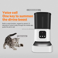 Distributeur automatique de nourriture intelligent pour animaux de compagnie 2026 avec puce RFID, application Tuya, caméra HD et bol en acier inoxydable pour chats et chiens