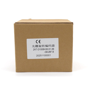 Encodeur rotatif à grille optique incrémental Changchun Yuheng ZKT-D100BH30-51.2B-G8-26F-B avec câbles à centre ouvert - Product Image 3