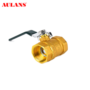 AULANS Venta al por mayor Válvula de bola de latón de 1/2 pulgada con rosca hembra NPT 100 PSI <span class=keywords><strong>WSP</strong></span>/600 WOG Manual OEM para agua - Product Image 3