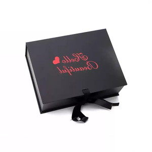 Top Quality Manufacturer Wholesale Price Luxury Cardboard Rigid Storage Jewelry Magnet Folding Gift <b>Magnetic</b> <b>Boxes</b> - Product Image 6