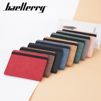 Baellerry dompet perjalanan, tempat paspor RFID warna permen gaya baru sederhana