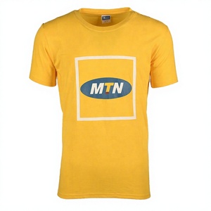 Camiseta de Manga Corta para Hombre, 100% Poliéster, Corte Regular, Estilo Formal, Estampado de Campaña Electoral, Impresión Digital, Diseño en Blanco - Product Image 3