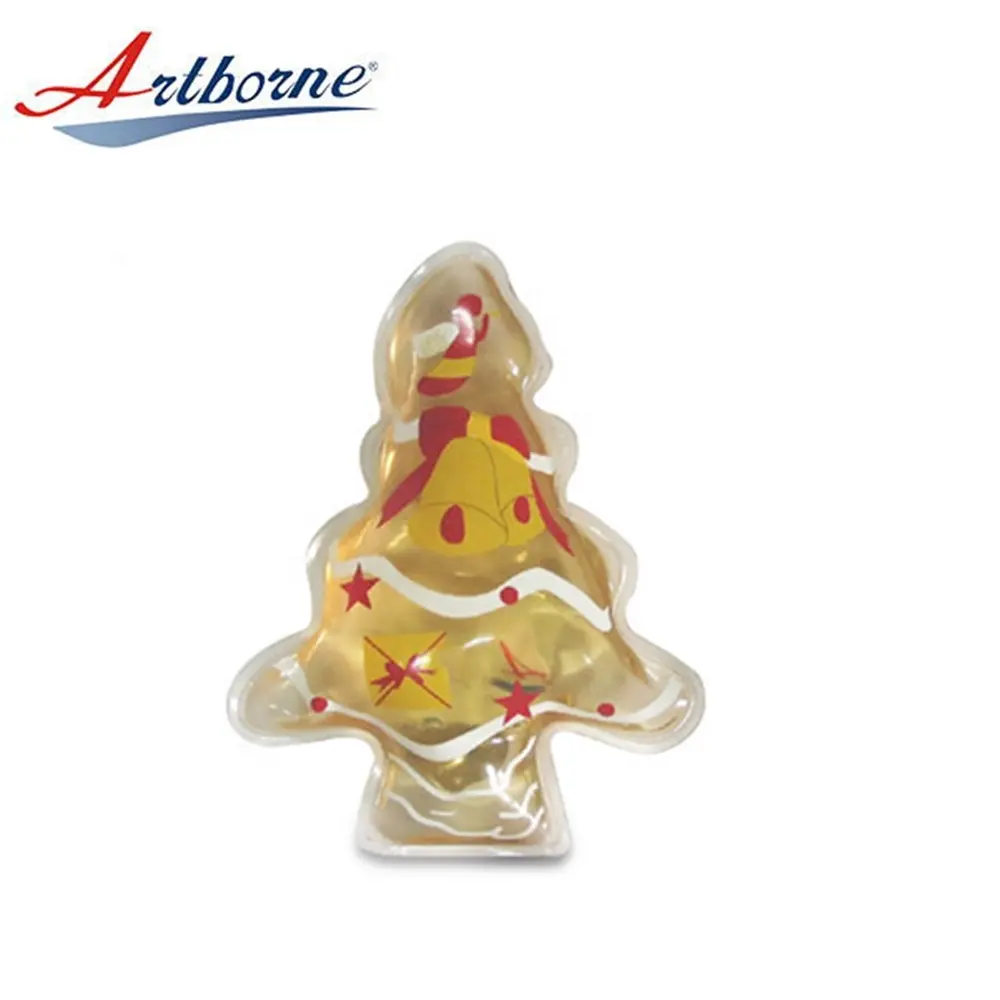 Artborne Xmas Tree Shape Instant Click Heat Cold Pack Christmas Gift Cute Hand Warmer Promotion Gift Hot Pack Magic Heat Pack