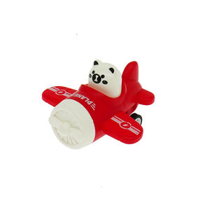 Tirez l'avion de friction en plastique d'avion spatial pour les jouets d'oeufs de surprise d'enfants - Product Image 4