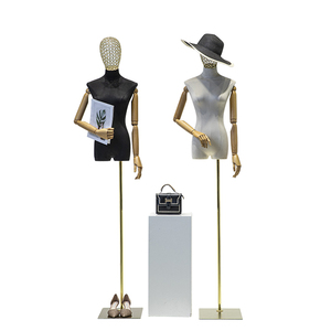 Mode <span class=keywords><strong>Dummy</strong></span> Model <span class=keywords><strong>Plastic</strong></span> Transparant Bovenvorm Ondergoed Vrouwelijk Lichaam Buste Mannequin Torso Voor Lingerie Kleding - Product Image 3