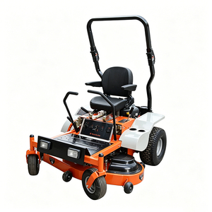 Tracteur de jardin robuste avec <span class=keywords><strong>transmission</strong></span> <span class=keywords><strong>hydrostatique</strong></span>, plateau de coupe de 48, 50 ou 61,8 pouces, moteur essence V-Twin, <span class=keywords><strong>tondeuse</strong></span> <span class=keywords><strong>autoportée</strong></span> - Product Image 1