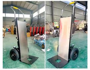 Carretilla Eléctrica con Plataforma de Acero Inoxidable y Soporte OEM, 2 Ruedas para Transporte de Carga Pesada sin Esfuerzo Subiendo y Bajando Escaleras - Product Image 6