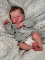 17 pouces prix d'usine réaliste dormir Reborn Bebe poupées réaliste en silicone souple vinyle Reborn bébé poupées à vendre