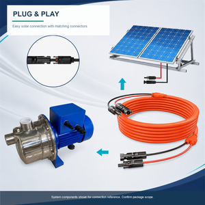 ปั๊มน้ำพลังงานแสงอาทิตย์ QY 600W 76V DC แบบติดตั้งบนผิวน้ำ พร้อมตัวเรือนปั๊มสแตนเลส - Product Image 6
