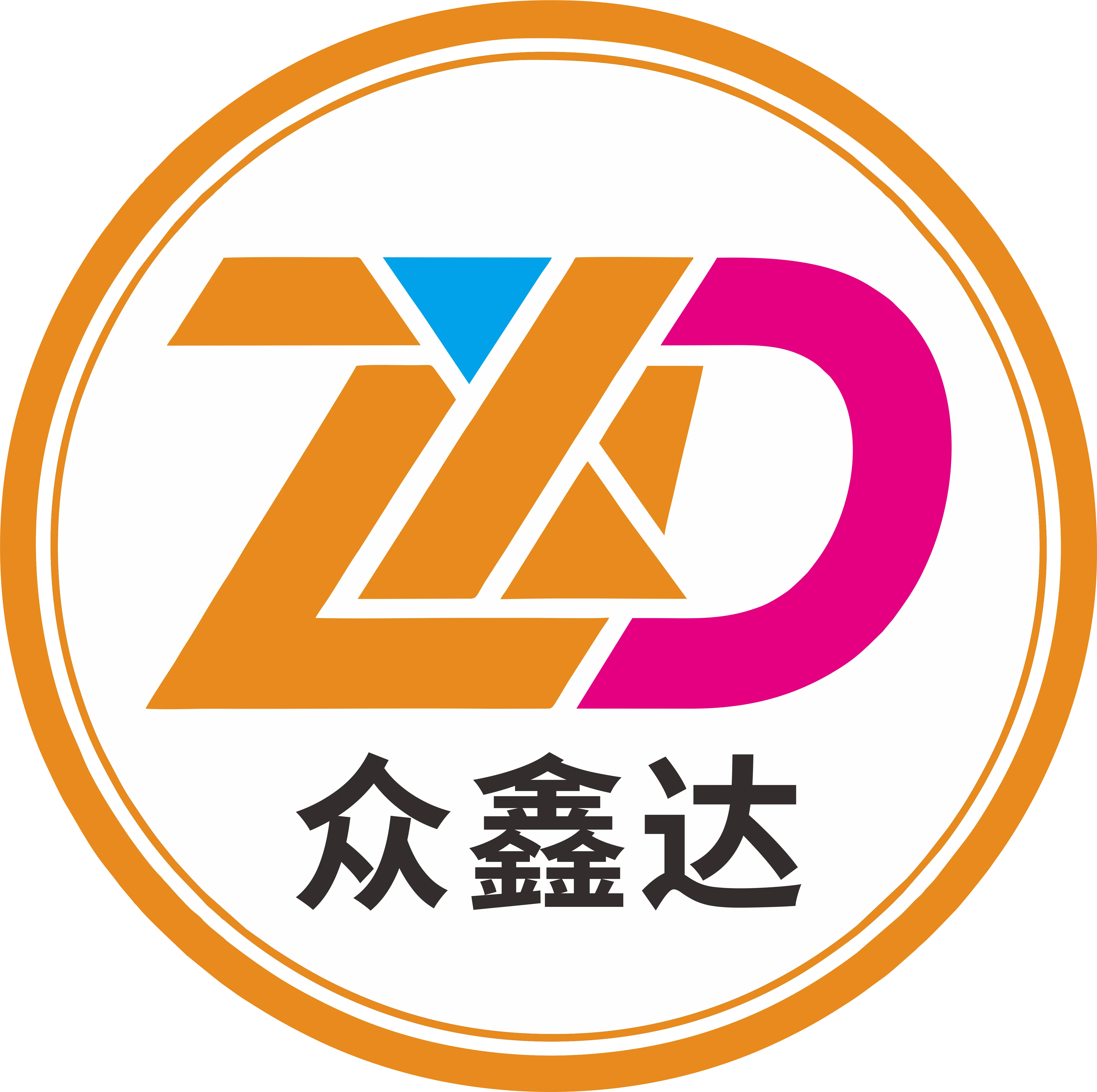 Chengdu Zhongxinda Advertising Co., Ltd. logo
