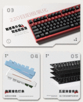 GT80 Mechanical Keyboard Kailh HMX Switch PBT Keycaps Aluminum Touch Bead Quick Release RGB Gasket Waterproof USB-C 2.4G