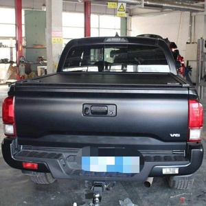 Anti-robo de aleación de aluminio de la tapa del obturador cubierta recoger camión retráctil cubierta tonneau para Toyota Tacoma 07-22 <span class=keywords><strong>Tundra</strong></span> 16-22 - Product Image 2